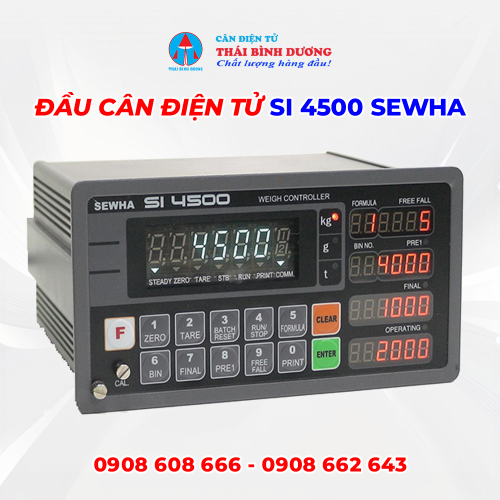 Đầu Cân Điện Tử SI-4500 SEWHA
