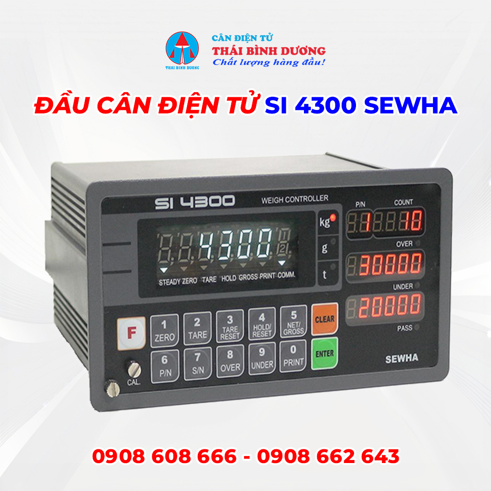 Đầu Cân Điện Tử SI-4300 SEWHA