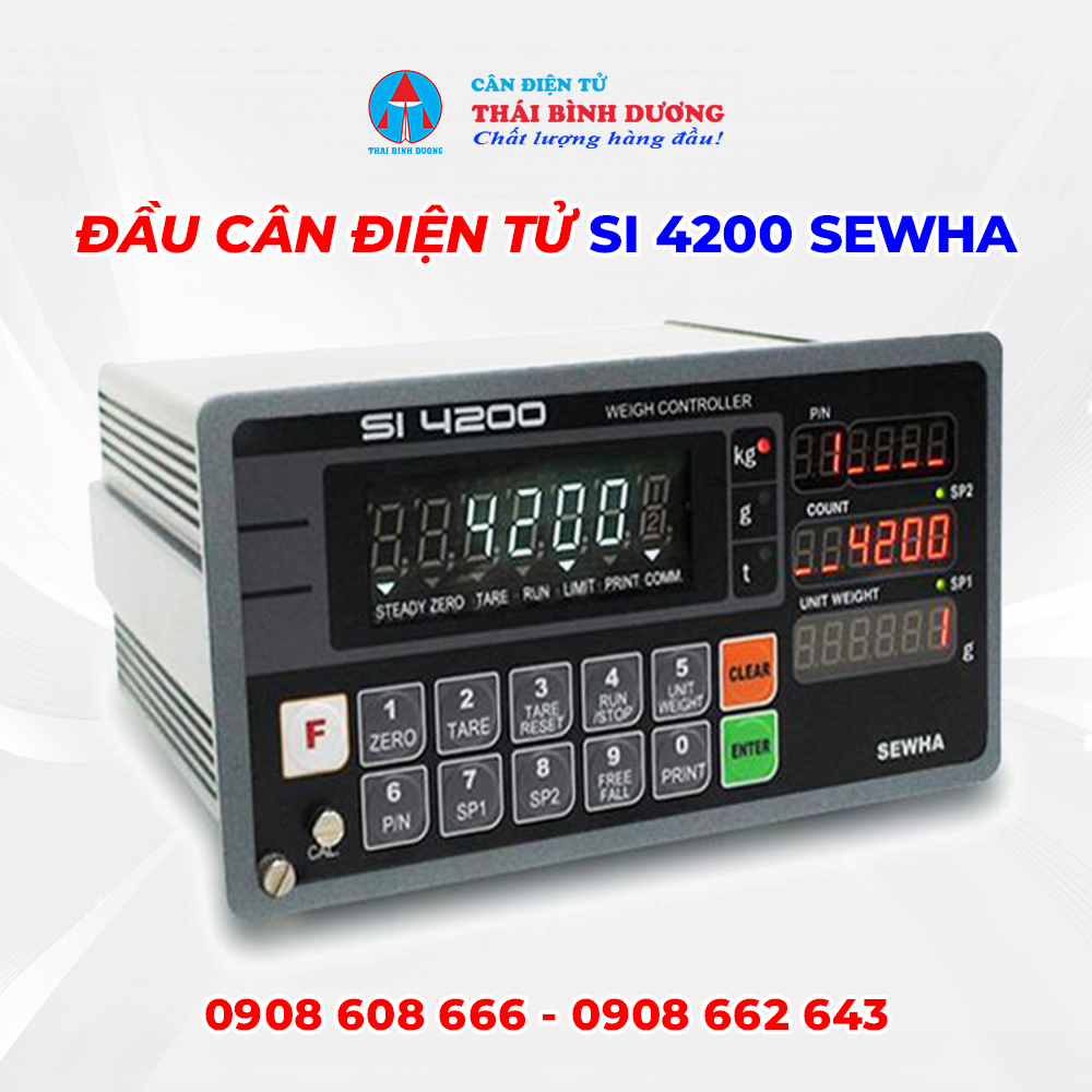Đầu Cân Điện Tử SI-4200 SEWHA