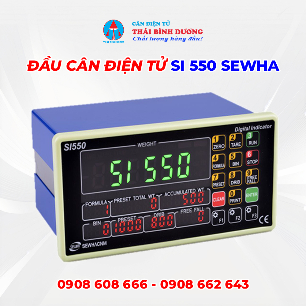 Đầu Cân Điện Tử SI-550 SEWHA