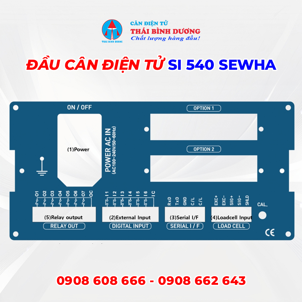 Đầu Cân Điện Tử SI-540 SEWHA1