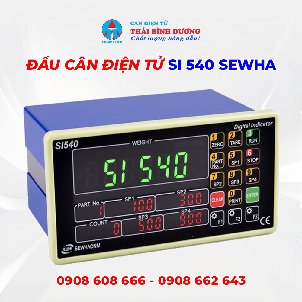 Đầu Cân Điện Tử SI-540 SEWHA
