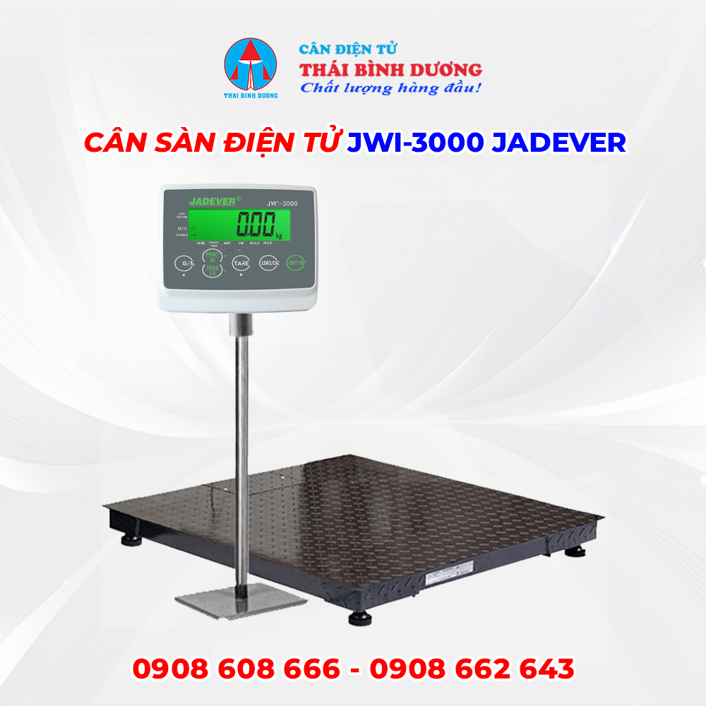 Cân Sàn Điện Tử JWI-3000 Jadever