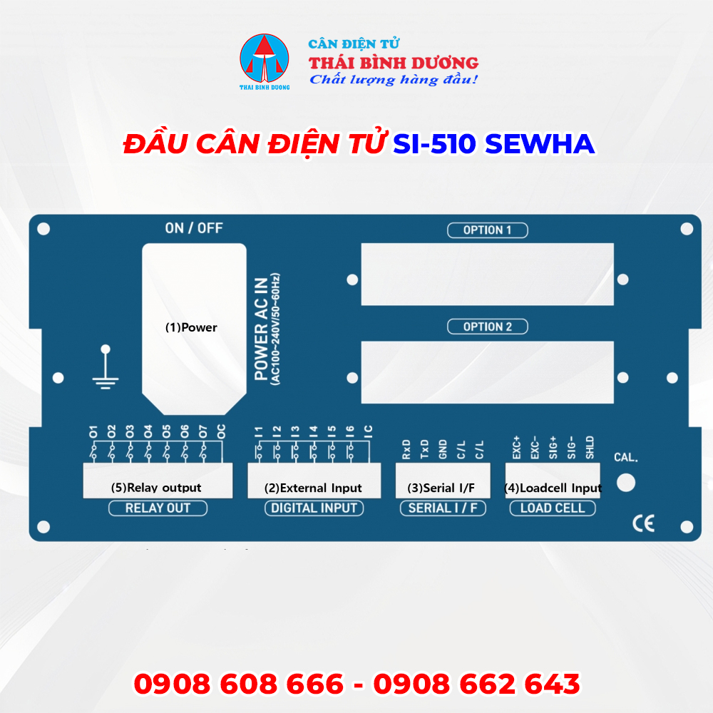 Đầu Cân Điện Tử SI-510 SEWHA 1
