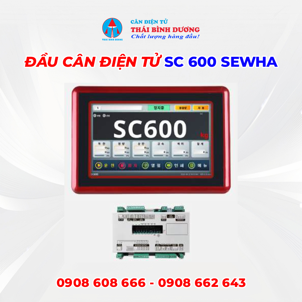 Đầu Cân Điện Tử SC 600 SEWHA