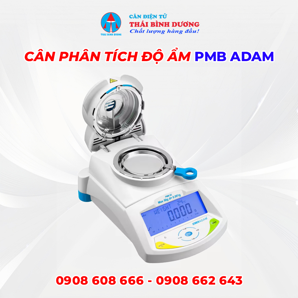 Cân phân tích độ ẩm PMB ADAM 2