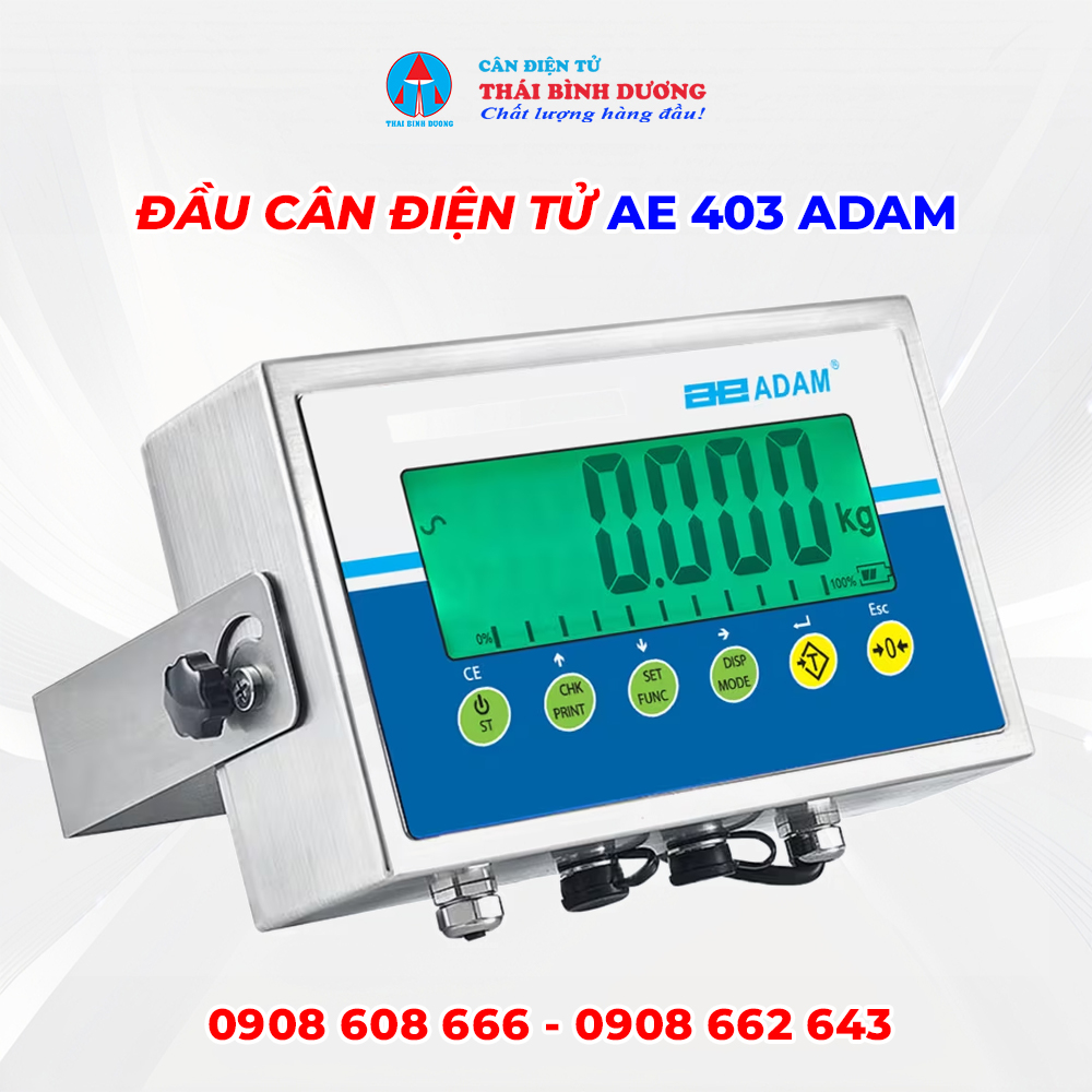 Đầu Cân Điện Tử AE 403 ADAM