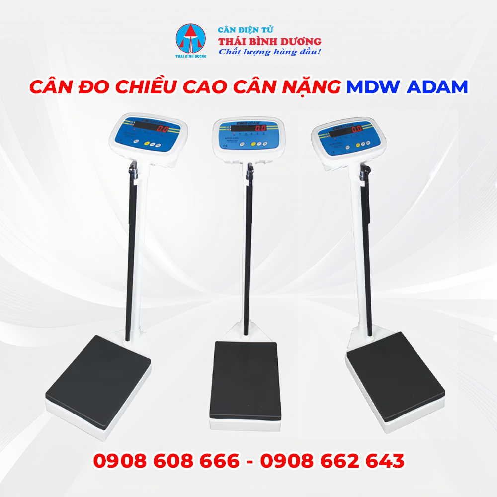 Cân Chiều Cao Cân Nặng MDW ADAM