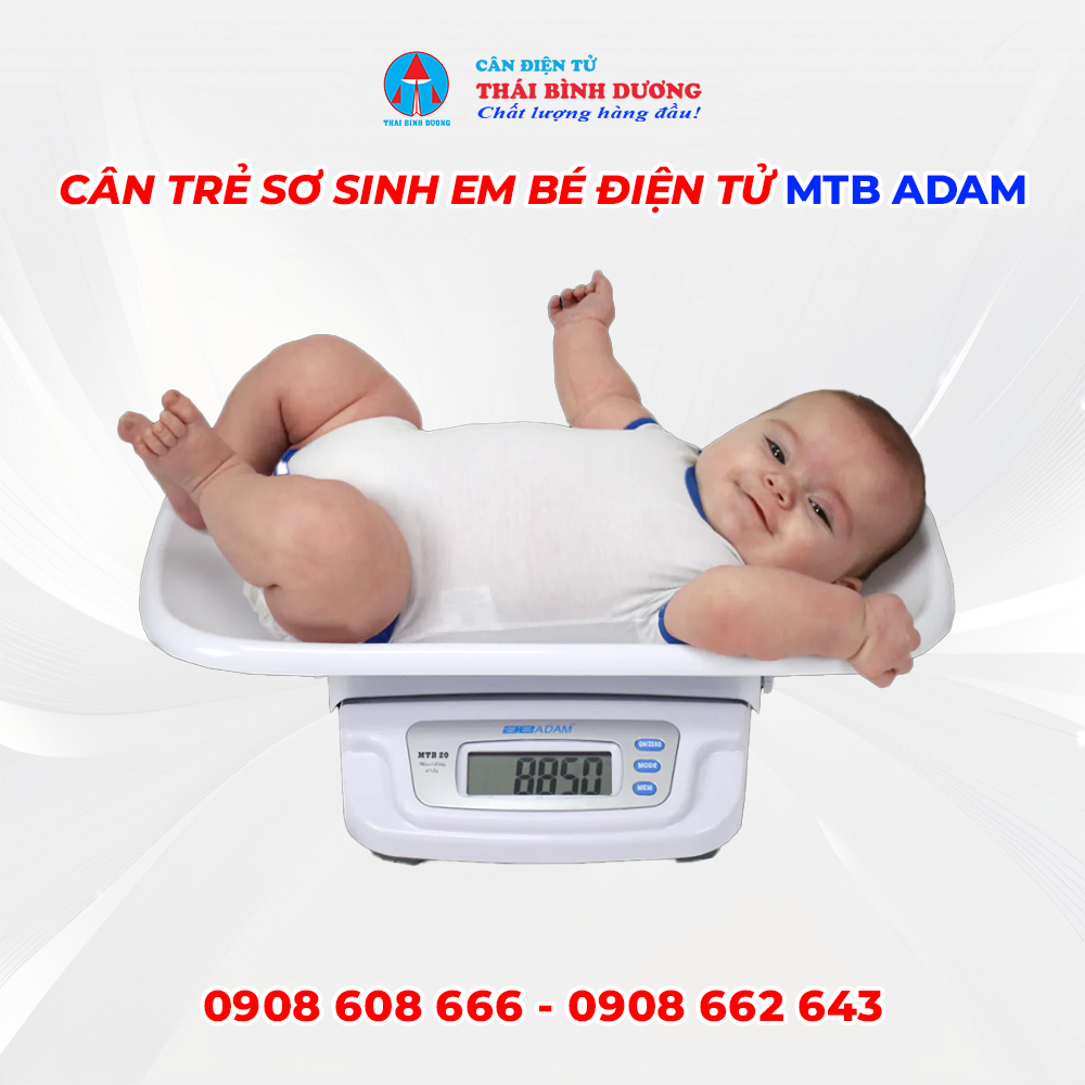 Cân Trẻ Sơ Sinh Em Bé Điện Tử MTB ADAM