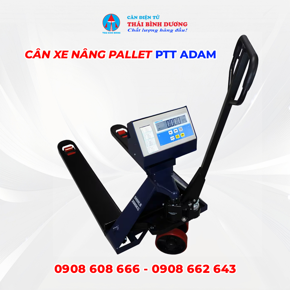 Cân xe nâng pallet PTT ADAM