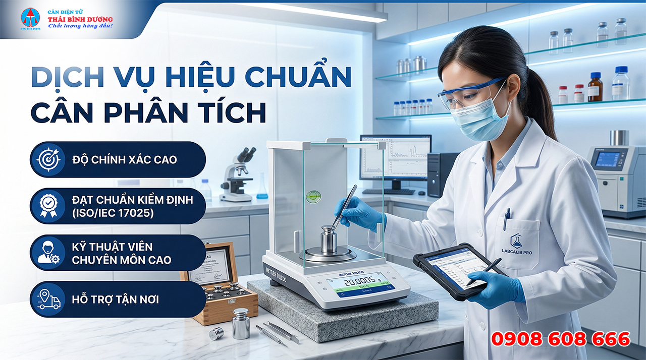 Dịch Vụ Hiệu Chuẩn Cân Phân Tích Chính Xác Cao