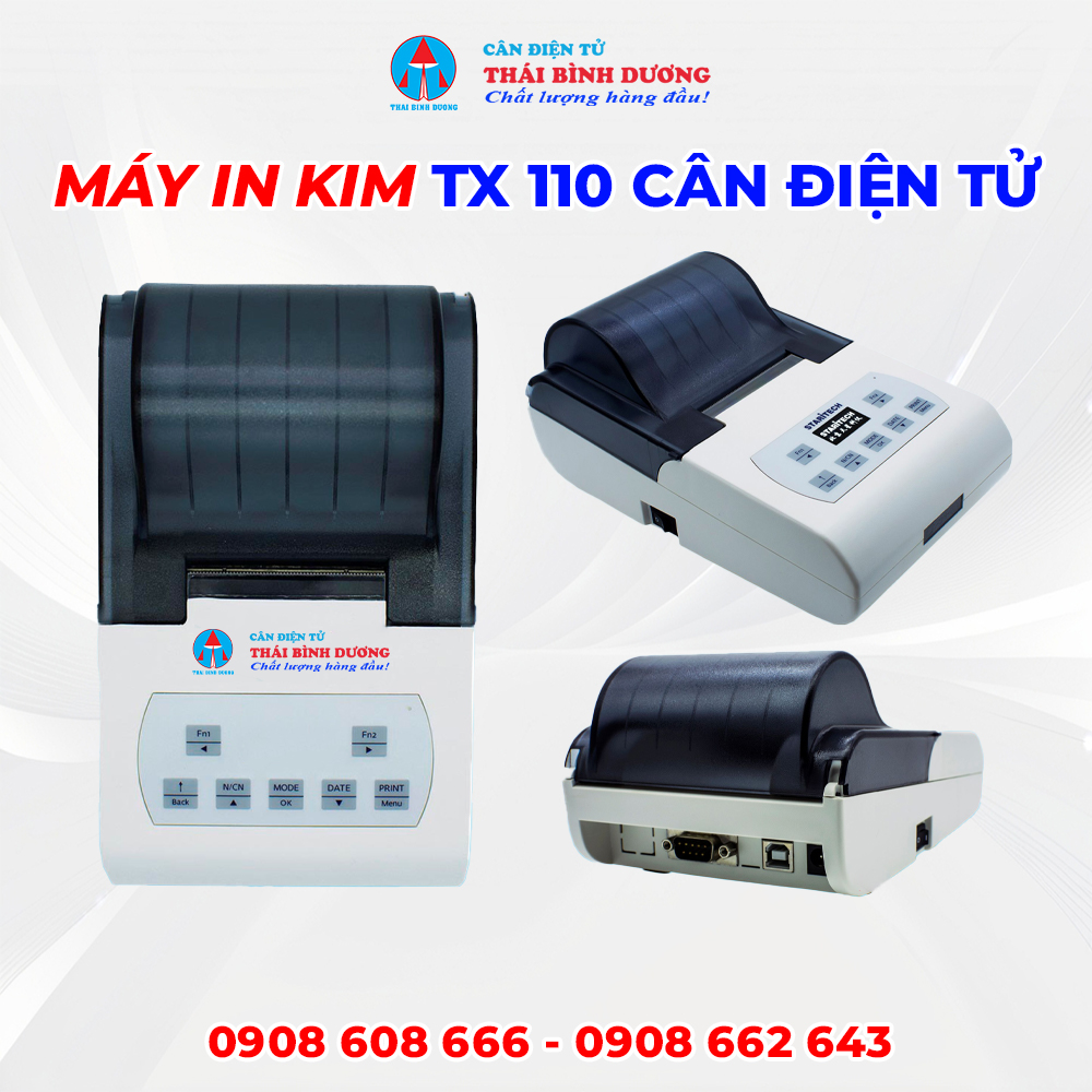 Máy in kim TX 110 cân điện tử 1