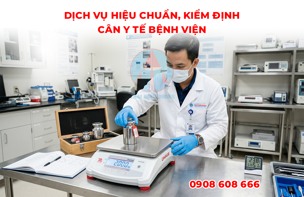 Dịch Vụ Hiệu Chuẩn Kiểm Định Cân Y Tế Bệnh Viện Uy Tín