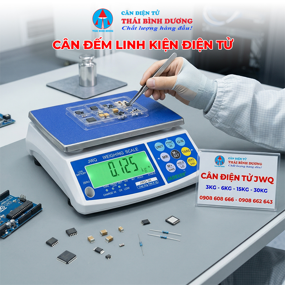 Cân Đếm Linh Kiện Điện Tử