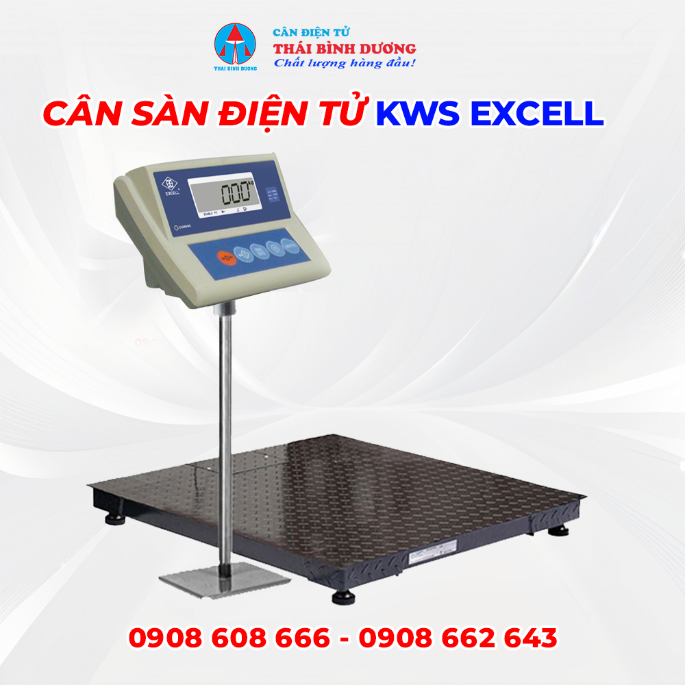 Cân Sàn Điện Tử KWS Excell