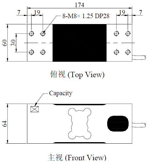 Loadcell 6ASS VMC1 