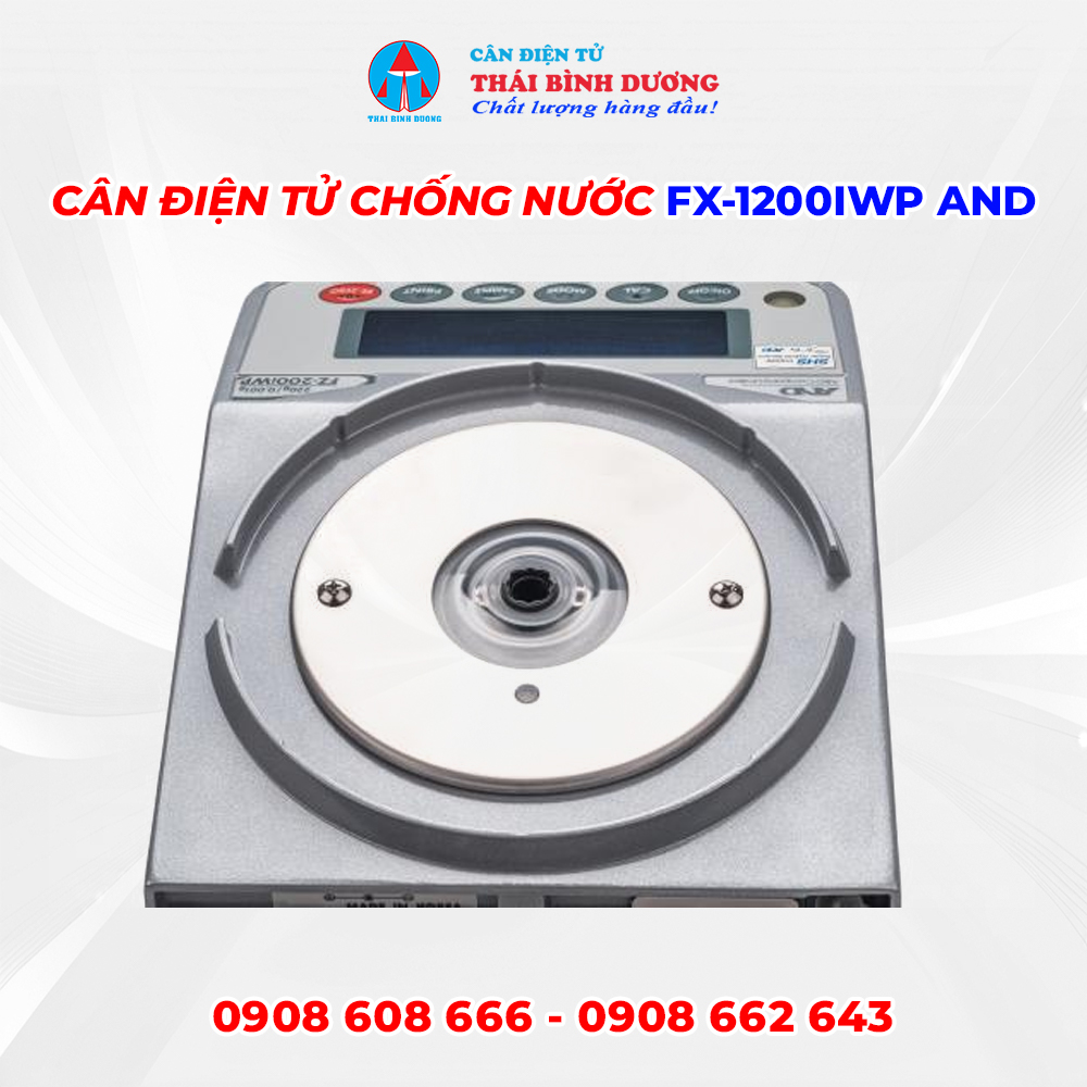 Cân điện tử chống nước FX-1200iWP AND2