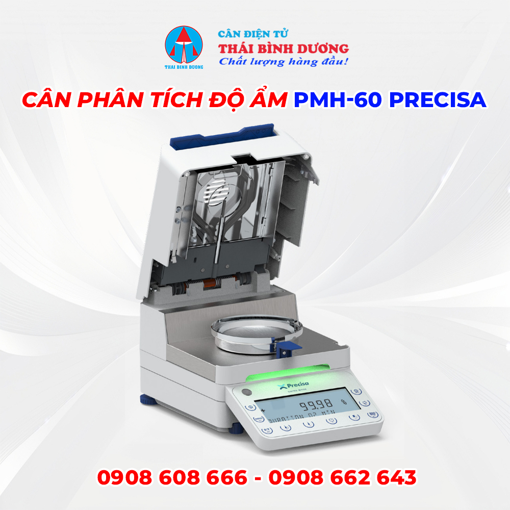 Cân phân tích độ ẩm PBM-60 Precisa  1
