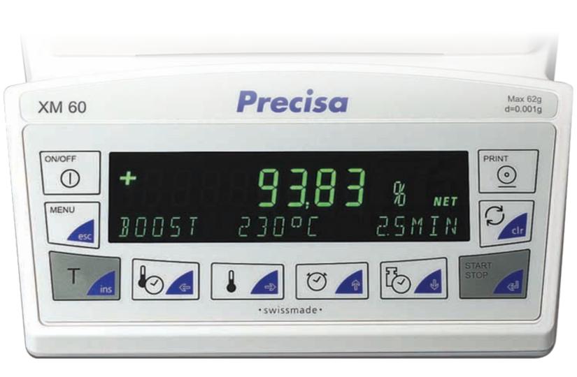 Cân sấy ẩm XM 60-HR Precisa 2