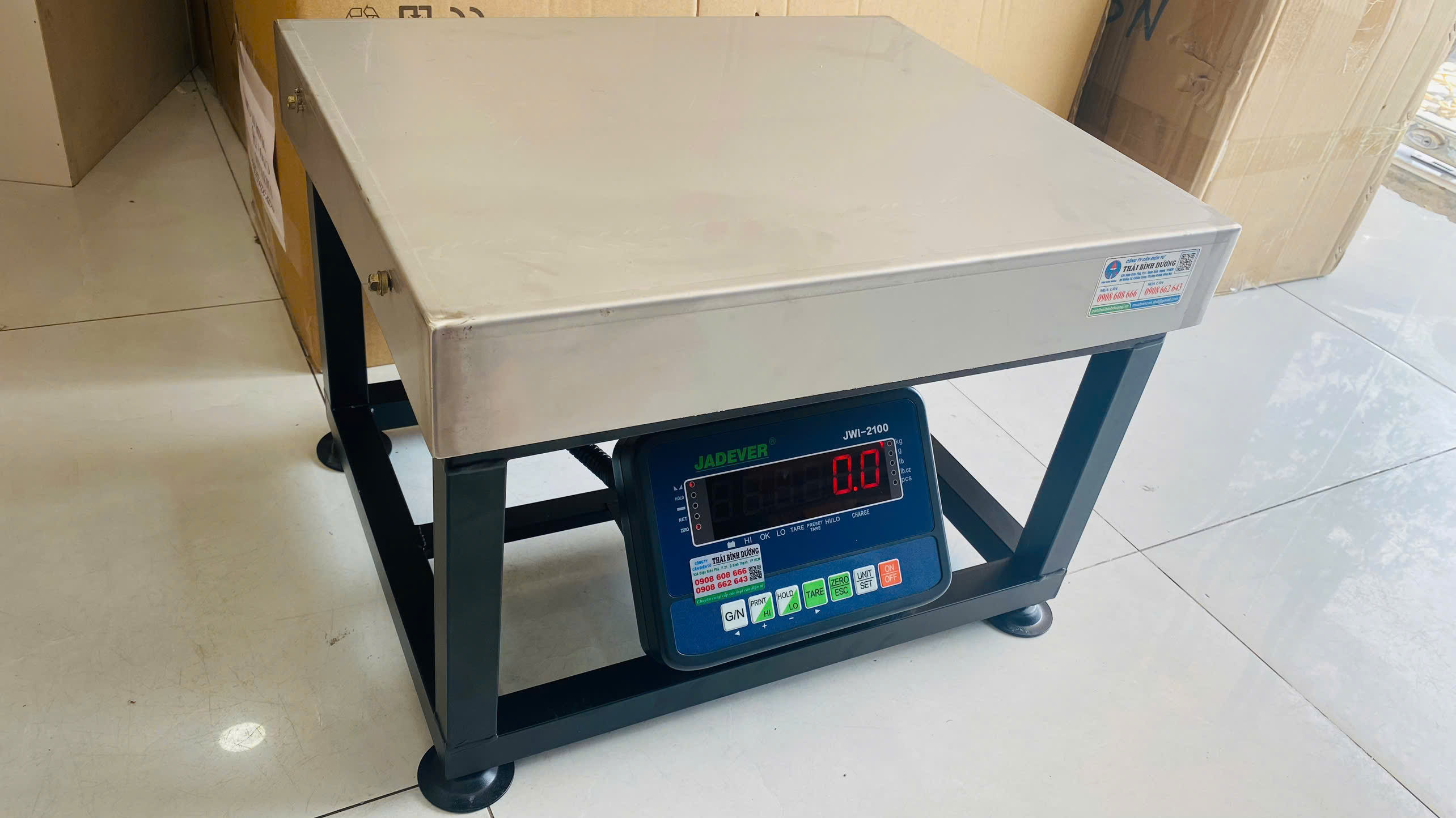 Cân ghế ngồi JWI 2100 Jadever 1