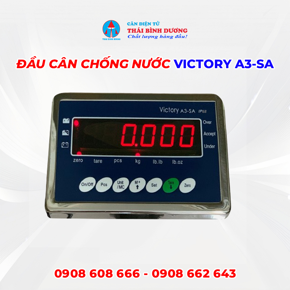đầu cân chống nước Victory A3-SA 1