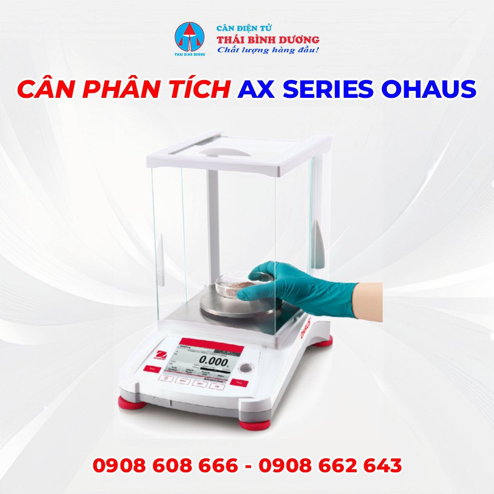 Cân phân tích AX Series Ohaus1