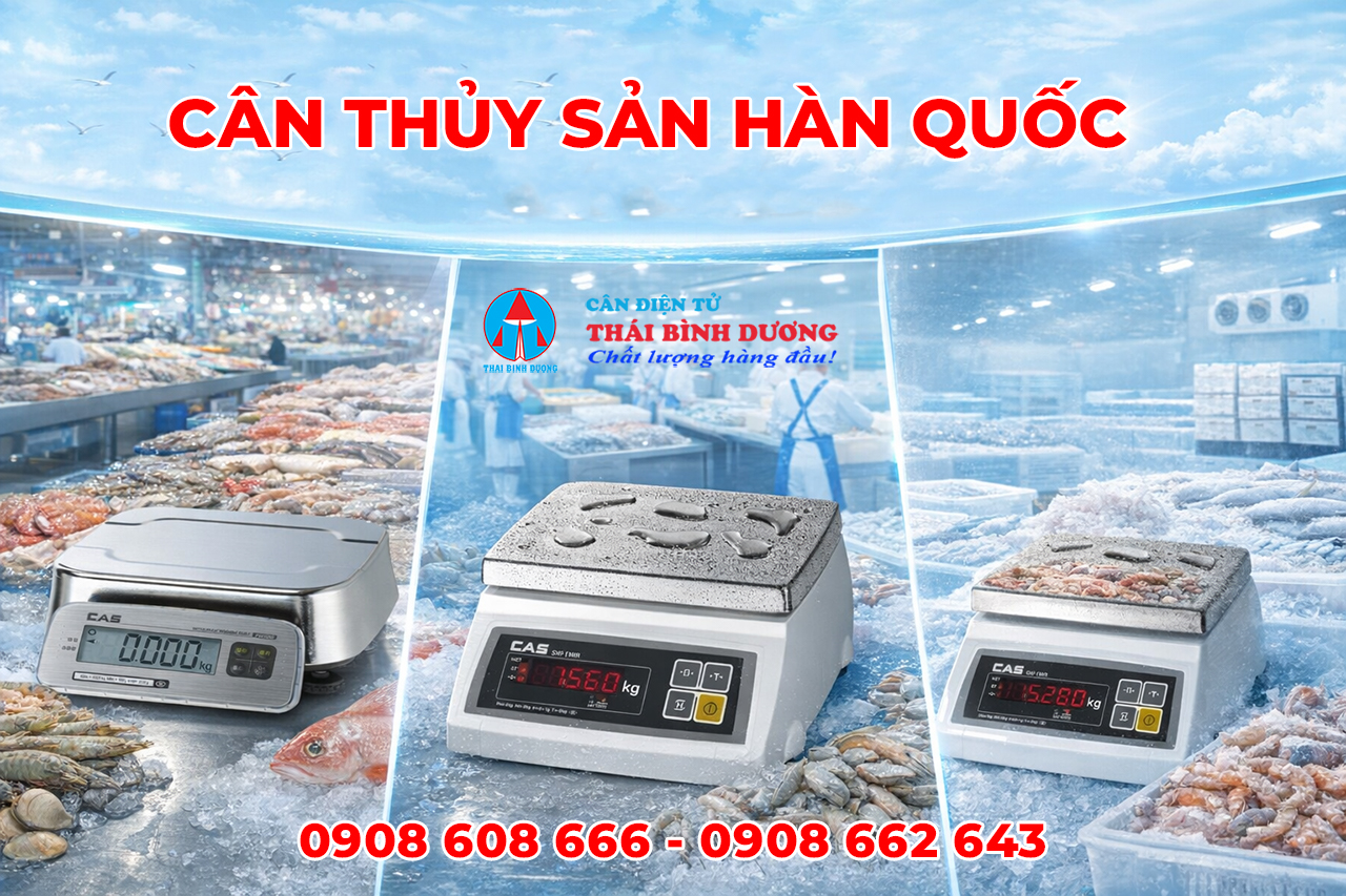 Cân Thủy Sản Hàn Quốc Chính Hãng