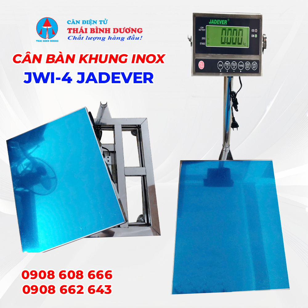 Cân Bàn Inox Chống Nước JWI-4 Jadever