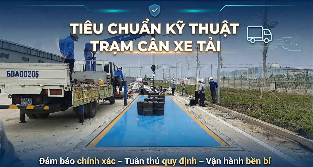 Tiêu chuẩn kỹ thuật trạm cân xe tải