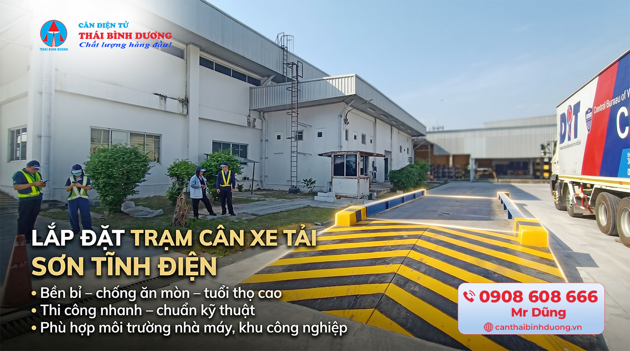 Lắp Đặt Trạm Cân Xe Tải Sơn Tĩnh Điện