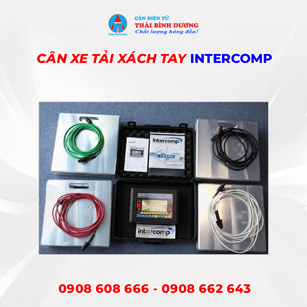 Cân Xe Tải Xách Tay Intercomp 1
