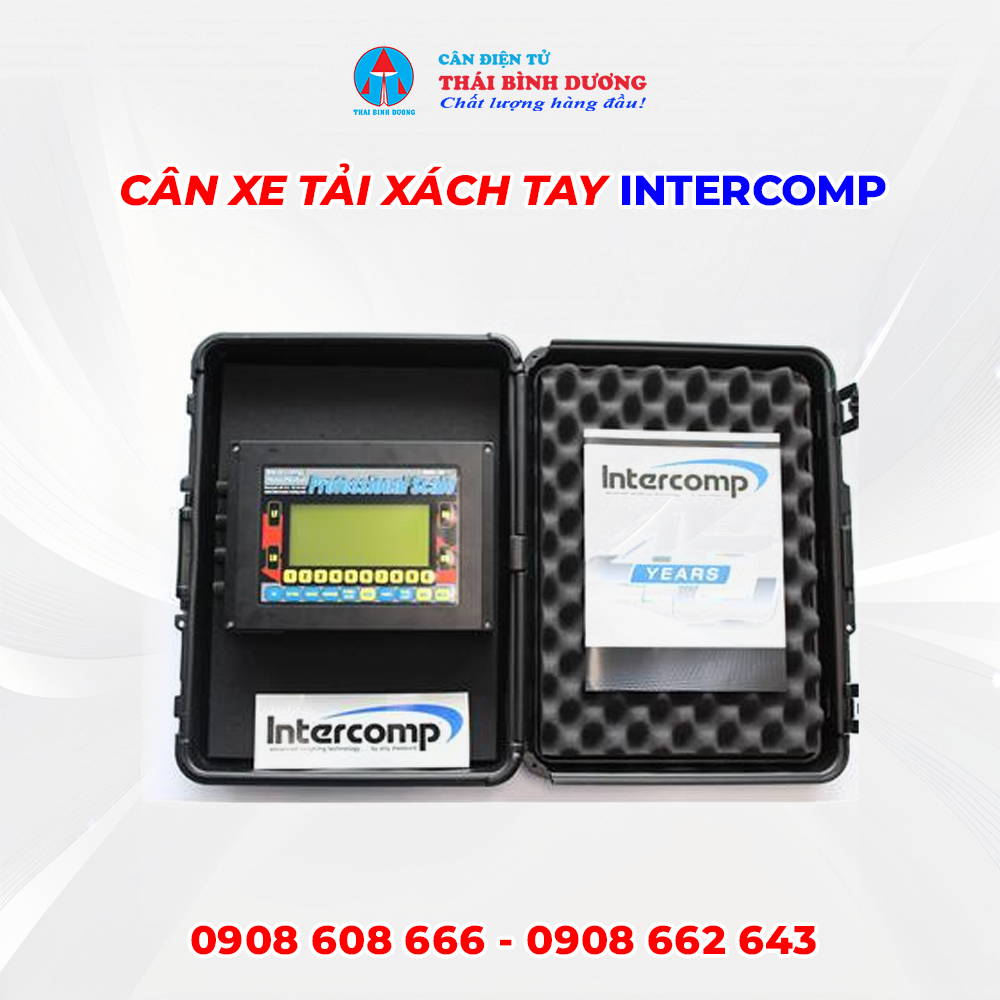 Cân Xe Tải Xách Tay Intercomp