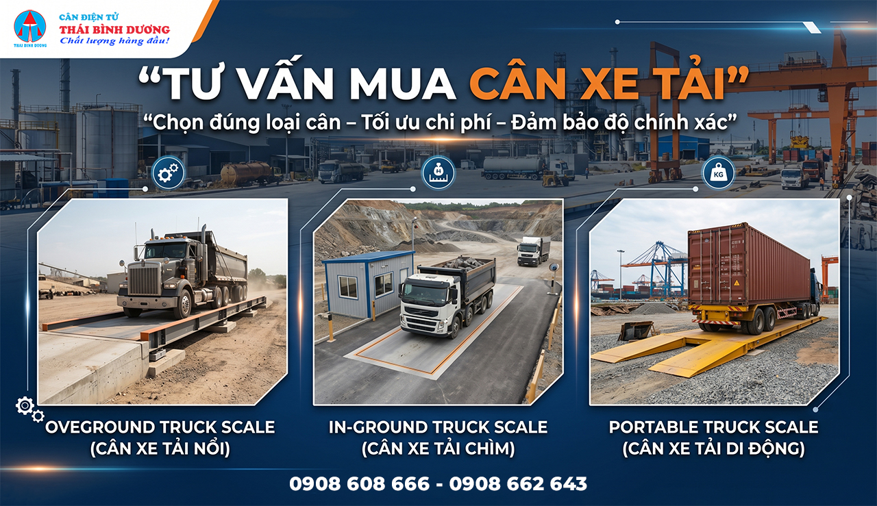 Tư Vấn Mua Cân Xe Tải Chuẩn Xác
