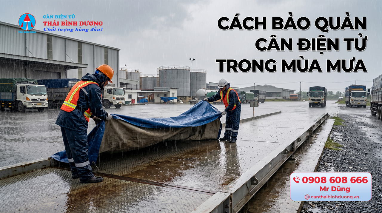 Cách Bảo Quản Cân Điện Tử Trong Mùa Mưa