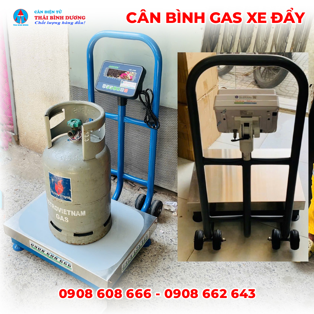 Cân Bình Gas Xe Đẩy JWI-2100 Jadever