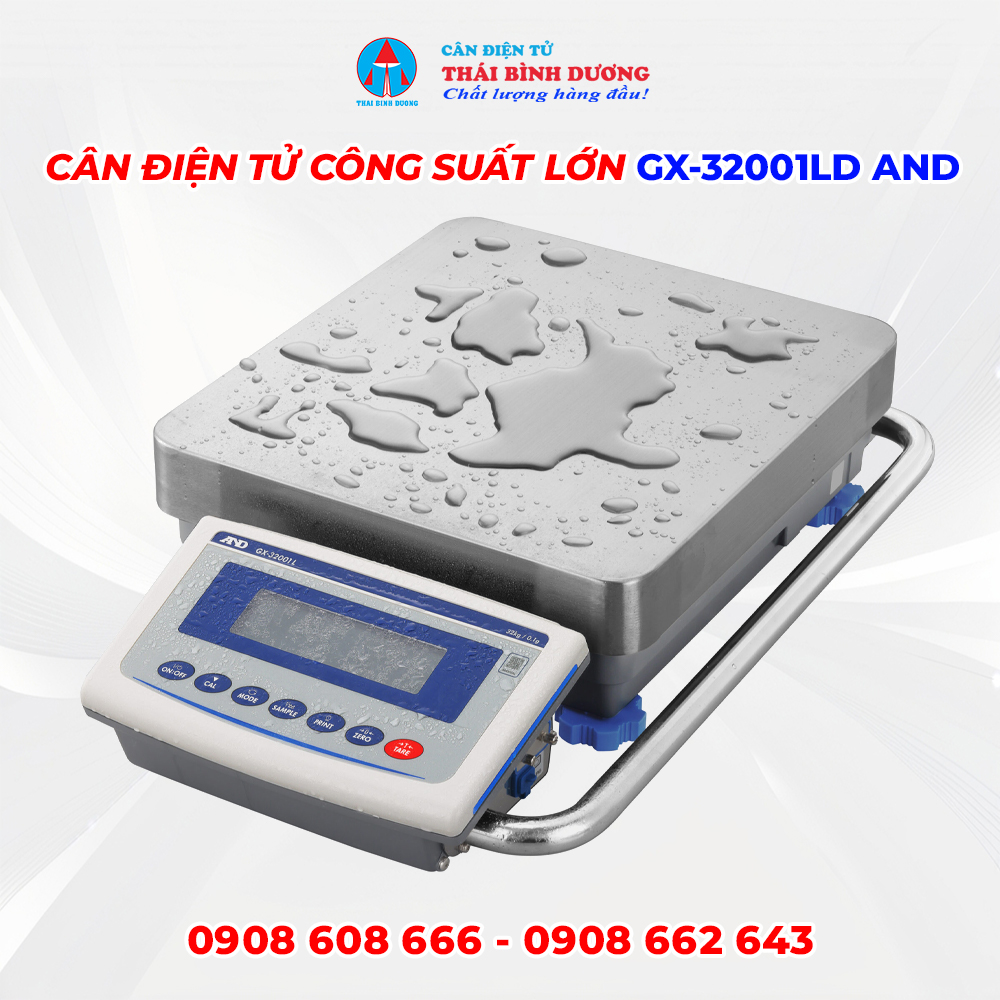 Cân điện tử công suất lớn GX-32001LD AND 2