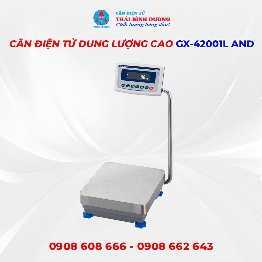 Cân Điện Tử Dung Lượng Cao GX-42001L AND