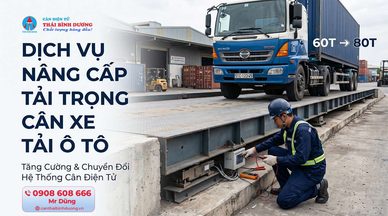 Dịch Vụ Nâng Cấp Tải Trọng Cân Xe Tải Ô Tô