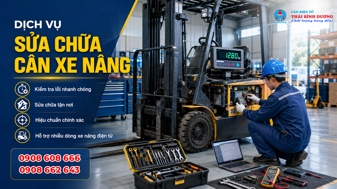 Sửa Chữa Cân Xe Nâng Chuyên Nghiệp