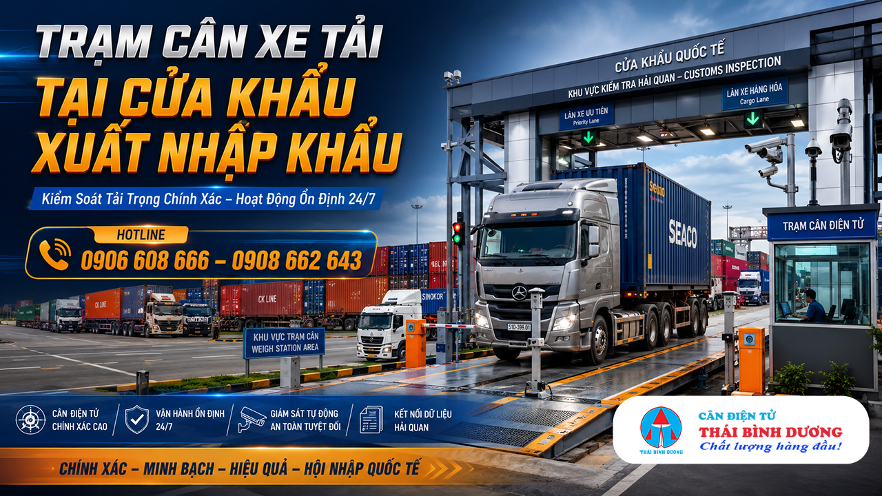 Trạm cân xuất nhập khẩu