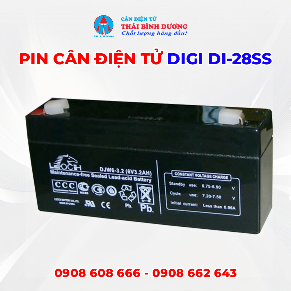 Pin Cân Điện Tử DIGI DI-28SS