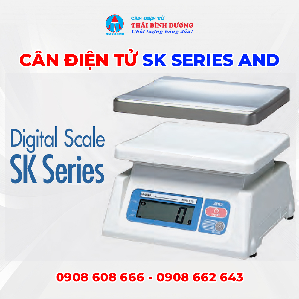 Cân Điện Tử SK Series AND Chính Hãng