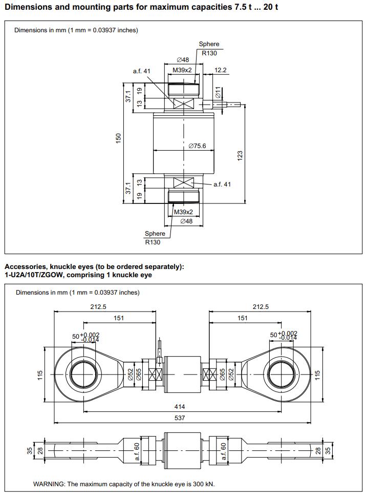 Loadcell Z16A HBM