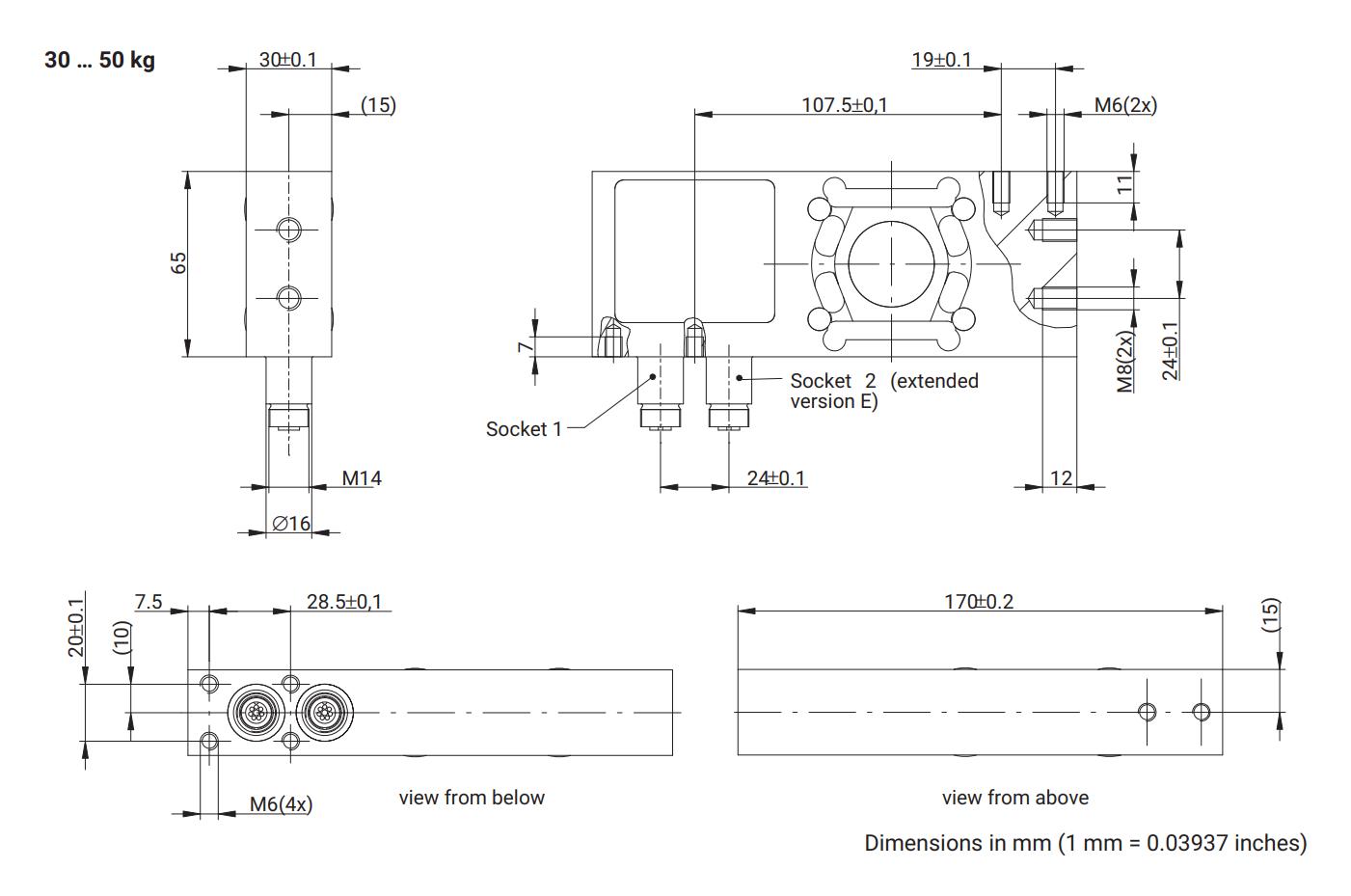 Loadcell FIT5A HBM 2