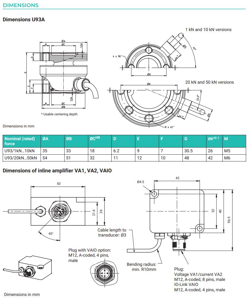Loadcell U93A HBM 1