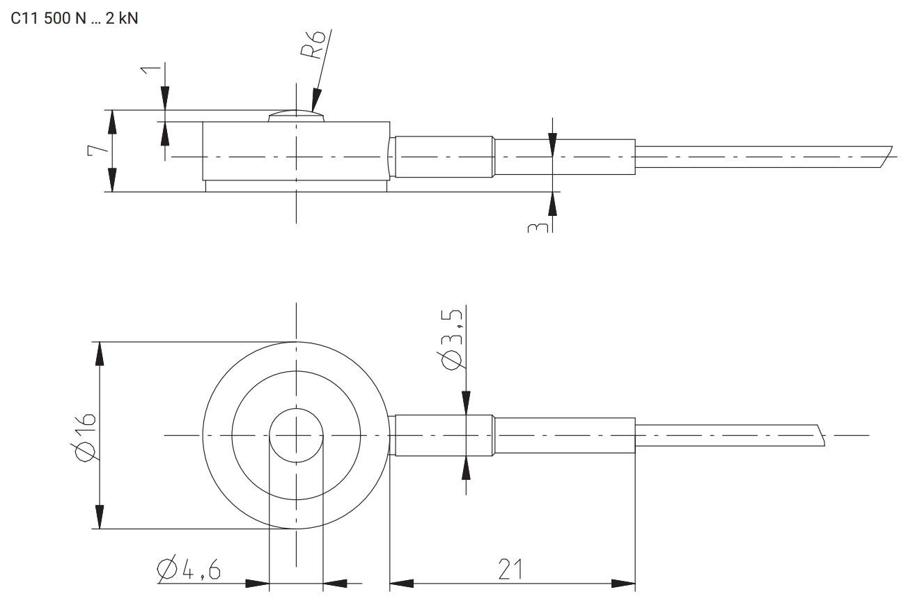 Loadcell C11 HBM 2