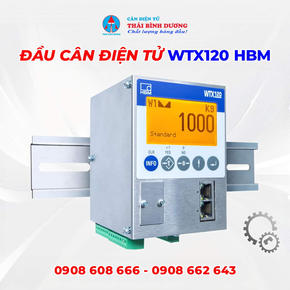 Đầu Cân Điện Tử WTX120 HBM