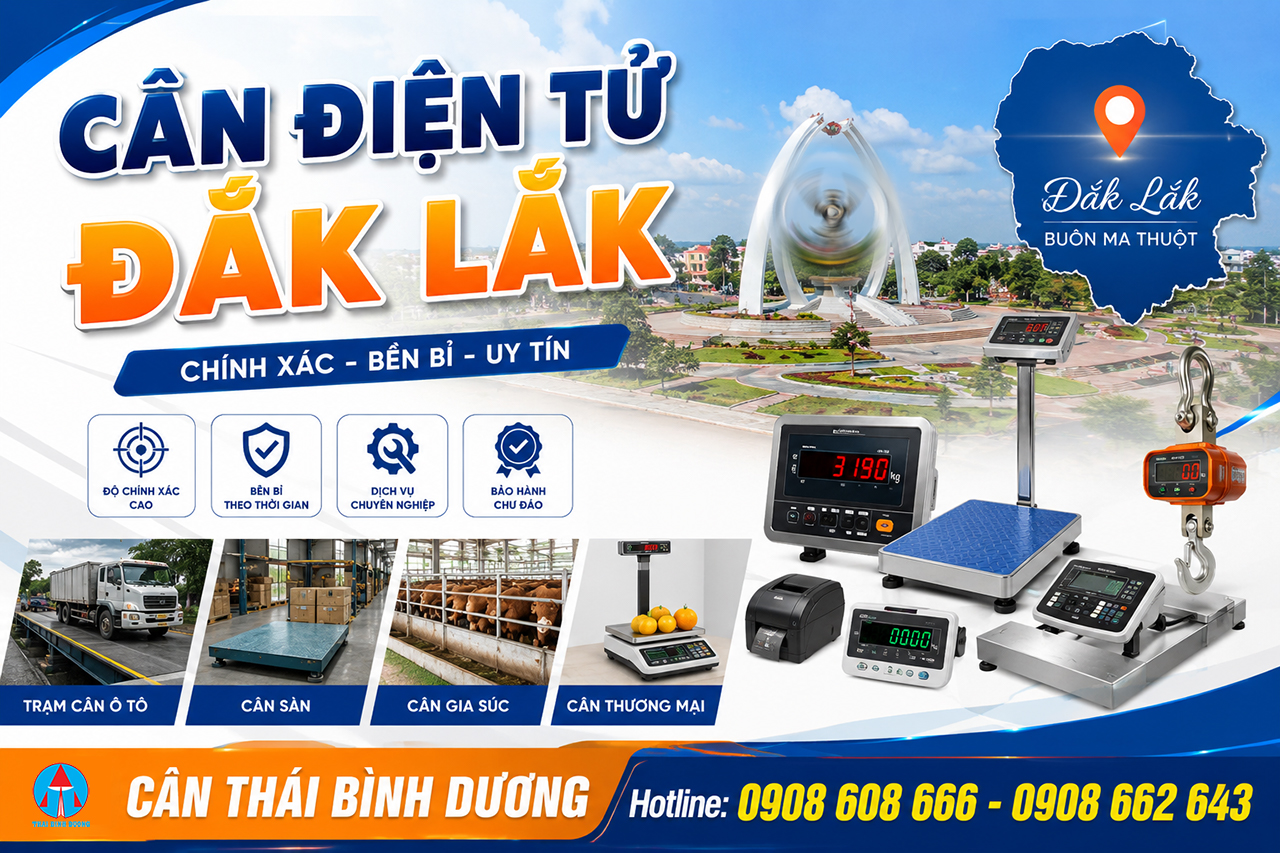 cân điện tử daklak