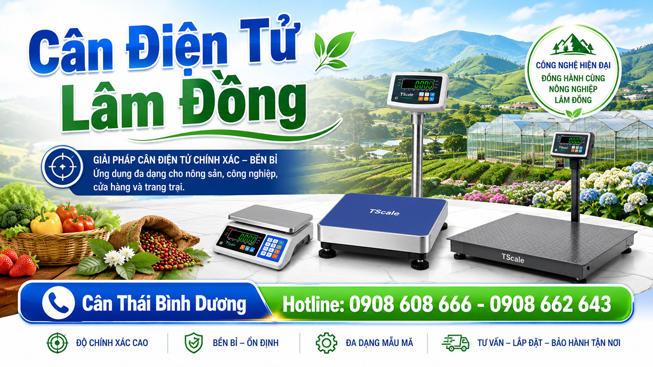 Cân Điện Tử Lâm Đồng