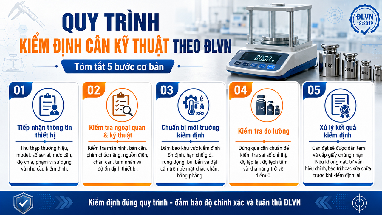Quy trình kiểm định kỹ thuật